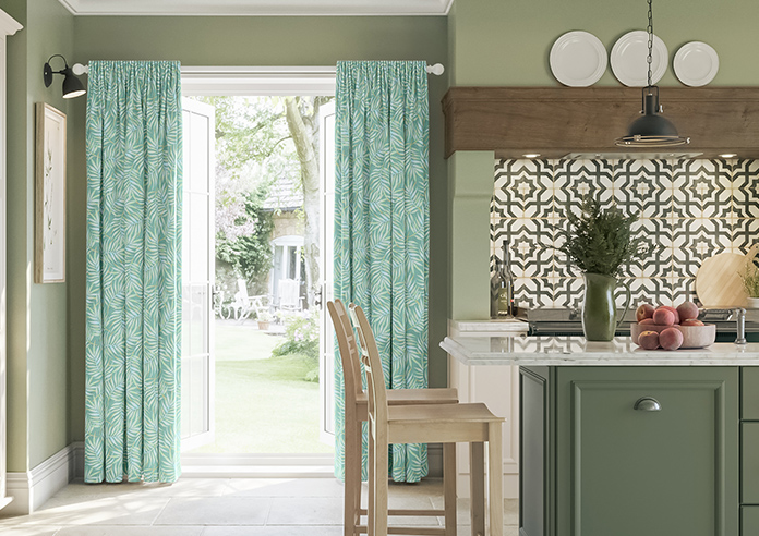 Goa, Pacific Green - Made to Measure Curtain - Image 3